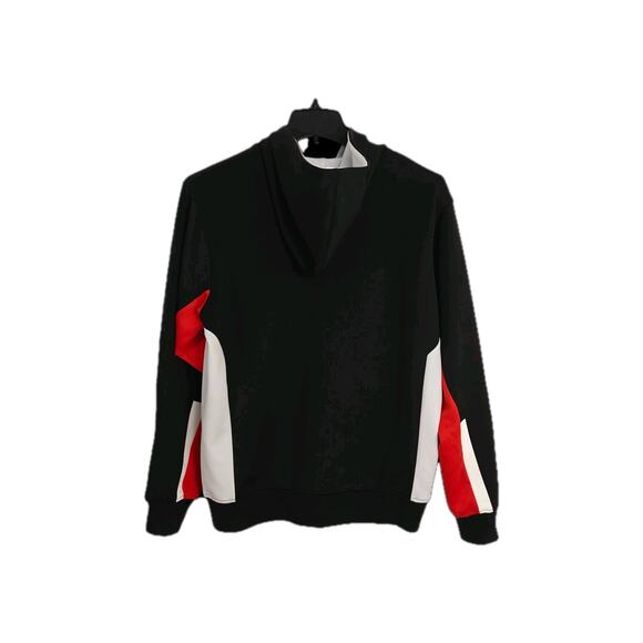 Mass Effect Bioware N7 Custom Women's Hoodie Jacket Sz Medium Full Zip Black Red - Picture 7 of 14